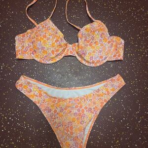Target Colorful Flower Bikini Set